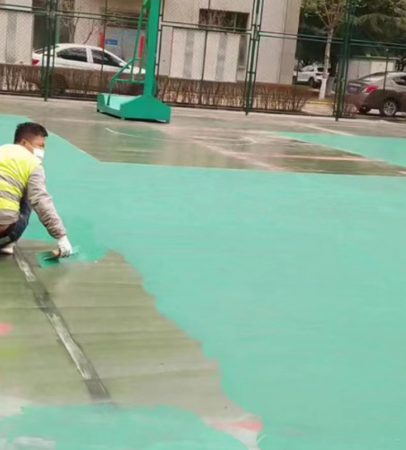 温州球场地面翻新